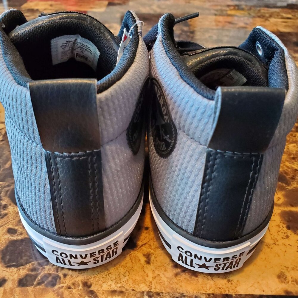 Grey Converse mid top - Picture 5 of 8